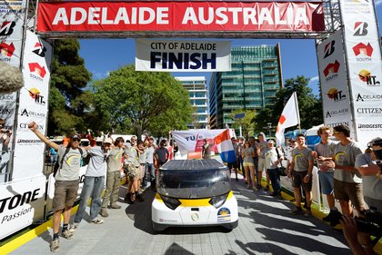 Stella - Solar Team Eindhoven wins Cruiser Class in 2013